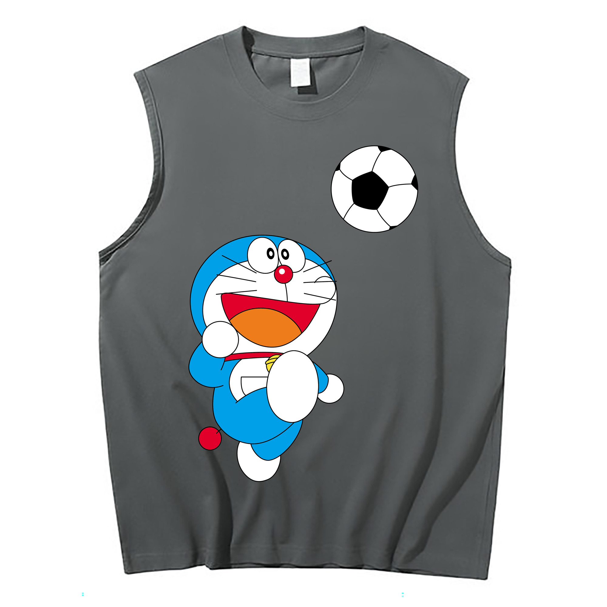 （画像用） ドラえもん Doraemon コットン100％タンクトップ（フロントプリント）